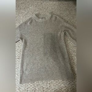 Oversized mock neck sweater